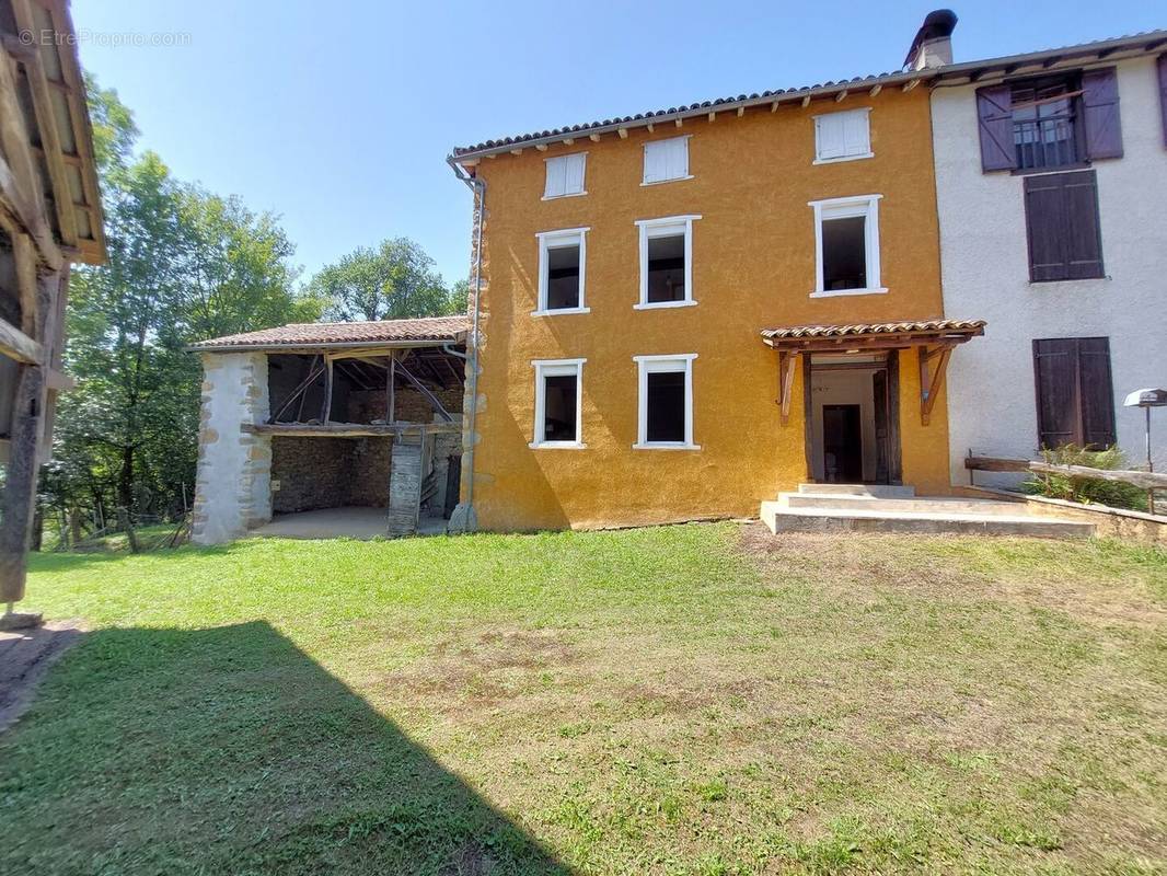 faade ouest - Maison à ASPET