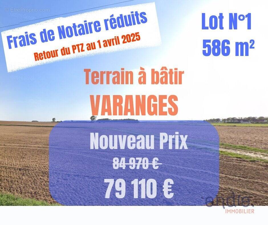 Terrain à VARANGES