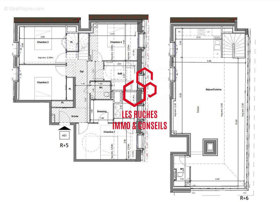 Appartement à PARIS-15E