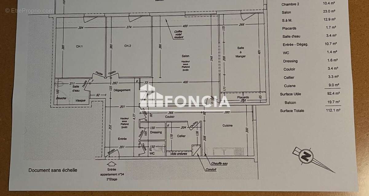Appartement à GRADIGNAN