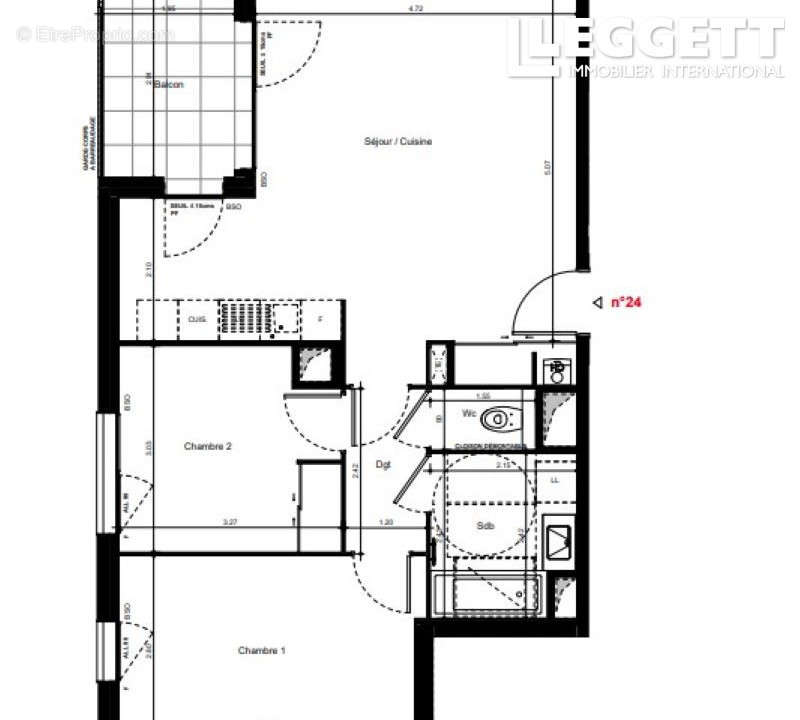 Appartement à LYON-8E