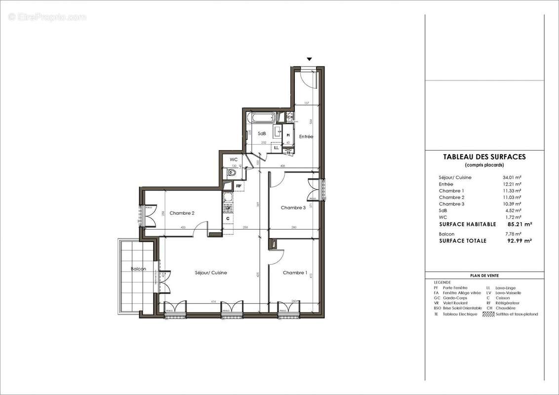 Appartement à LYON-9E