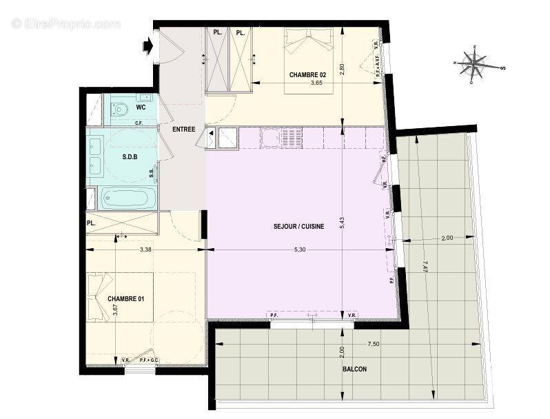 Photo 1 - Appartement à LE CANNET