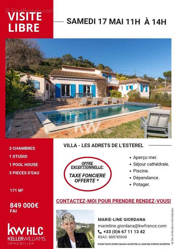 Maison à LES ADRETS-DE-L&#039;ESTEREL