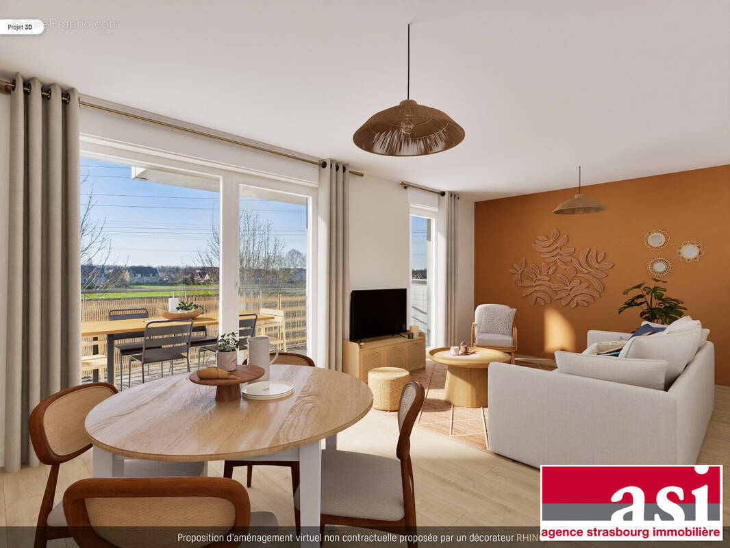 Appartement à ECKBOLSHEIM