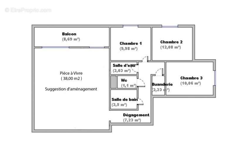 Appartement à LYON-5E