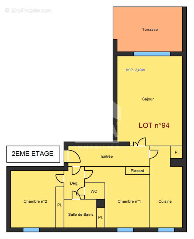 Appartement à SAINT-LAURENT-DU-VAR