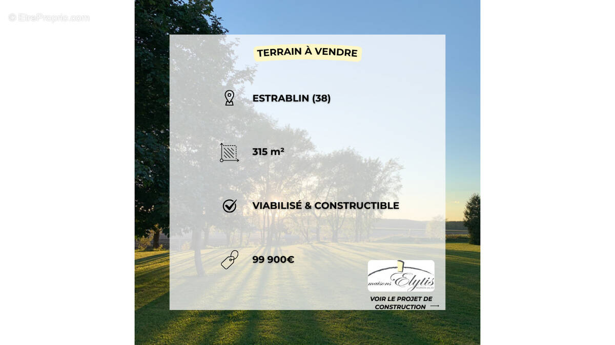 Terrain à ESTRABLIN