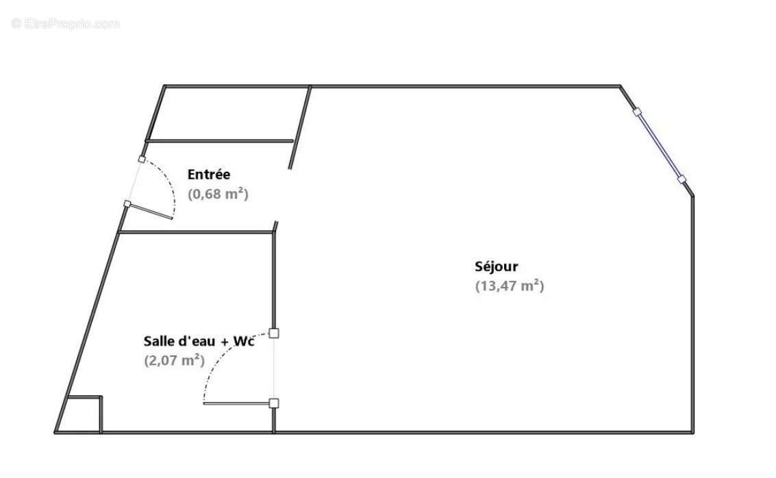 Appartement à PARIS-19E
