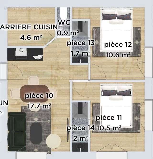 Appartement à AIX-LES-BAINS