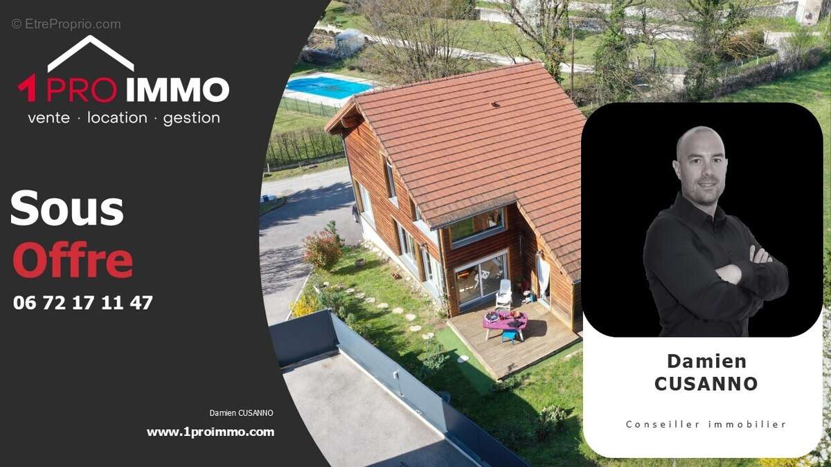 sous offre - Maison à VAULNAVEYS-LE-HAUT