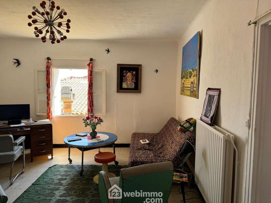 Vue du séjour bis - Appartement à SETE