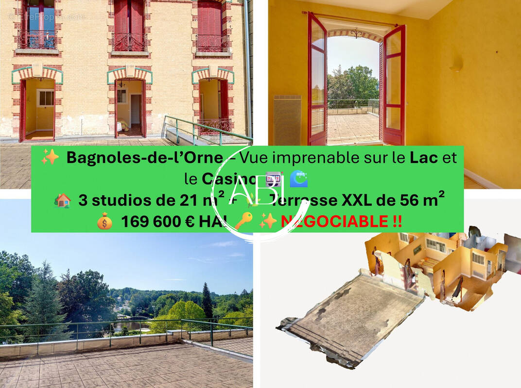 Appartement à BAGNOLES-DE-L&#039;ORNE
