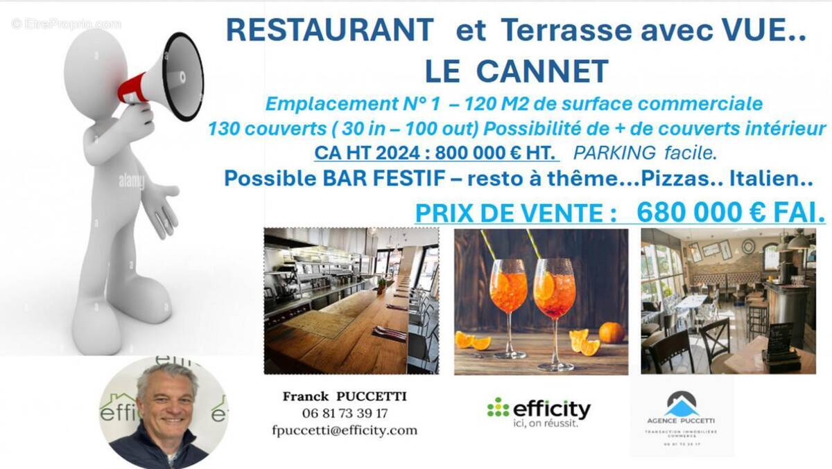 Commerce à LE CANNET