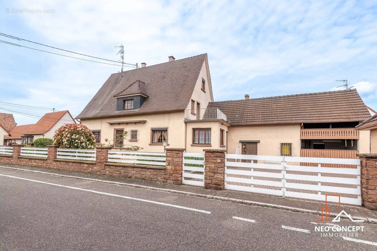 Maison à OBERHOFFEN-SUR-MODER