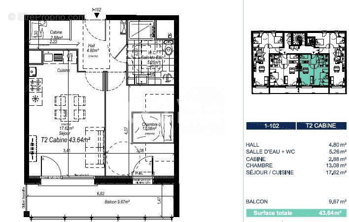 Appartement à CUCQ