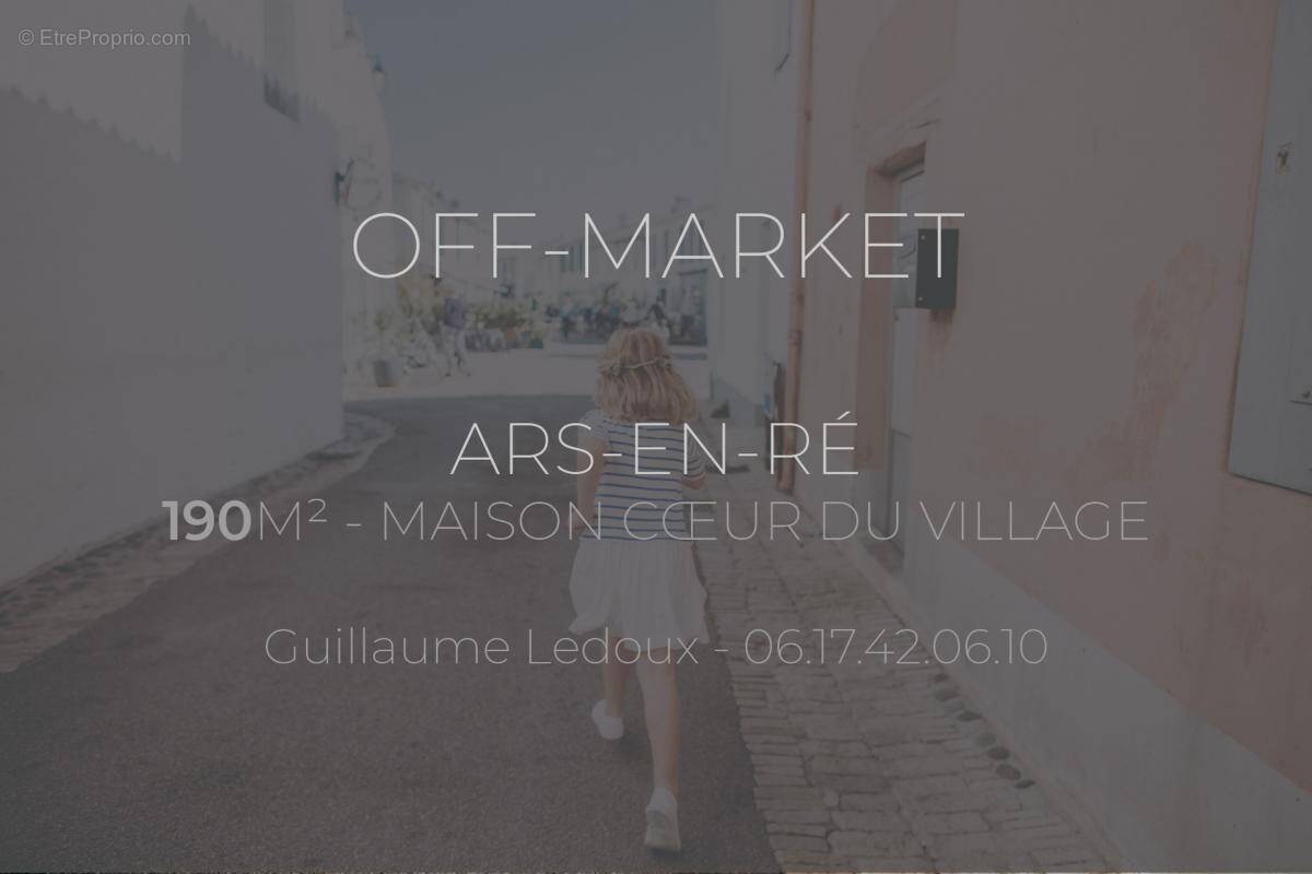 Maison à ARS-EN-RE