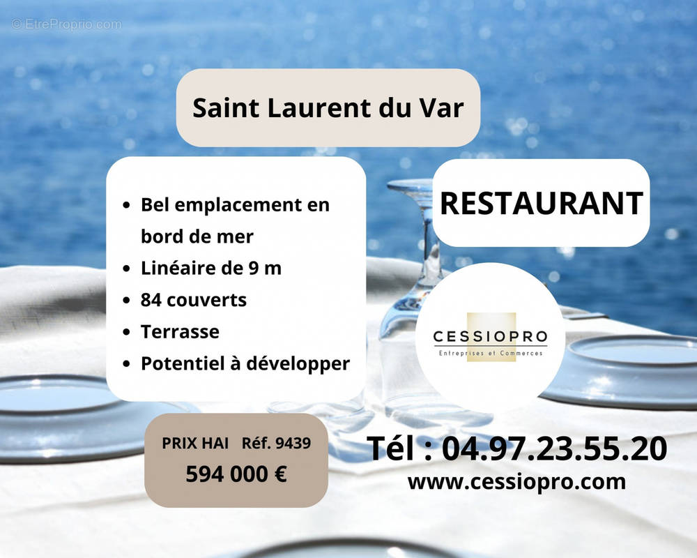 Commerce à SAINT-LAURENT-DU-VAR