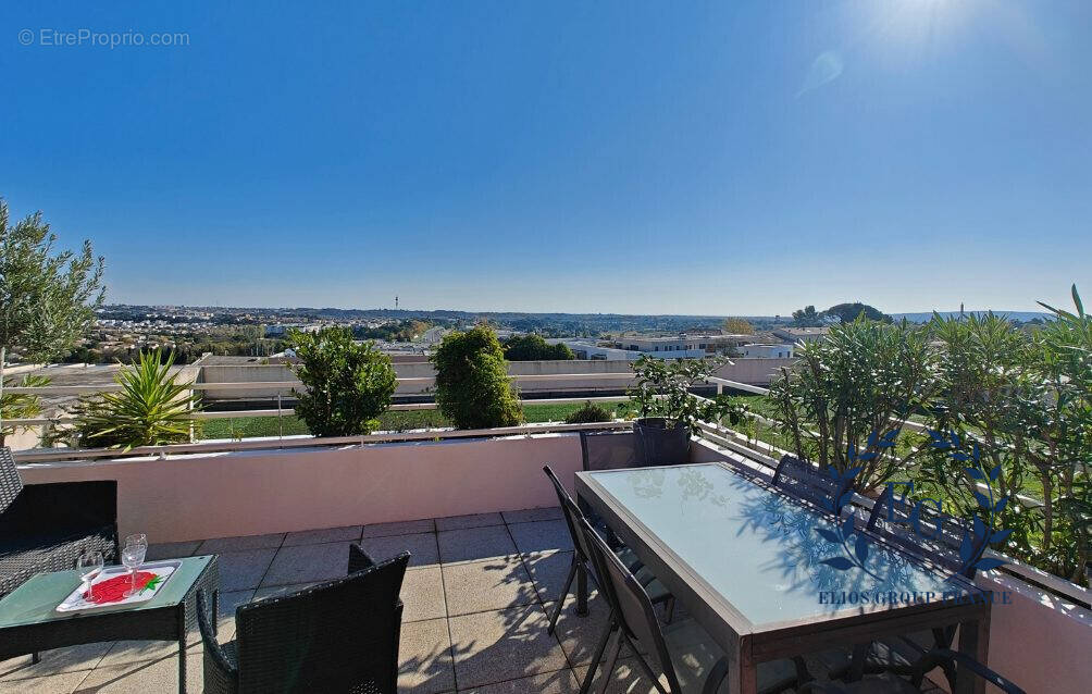 Terrasse Sud - Appartement à JUVIGNAC