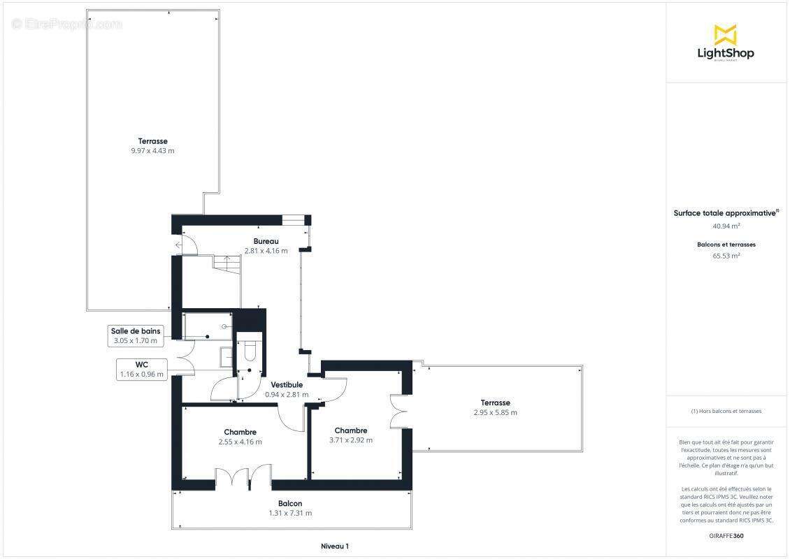 Appartement à LYON-8E