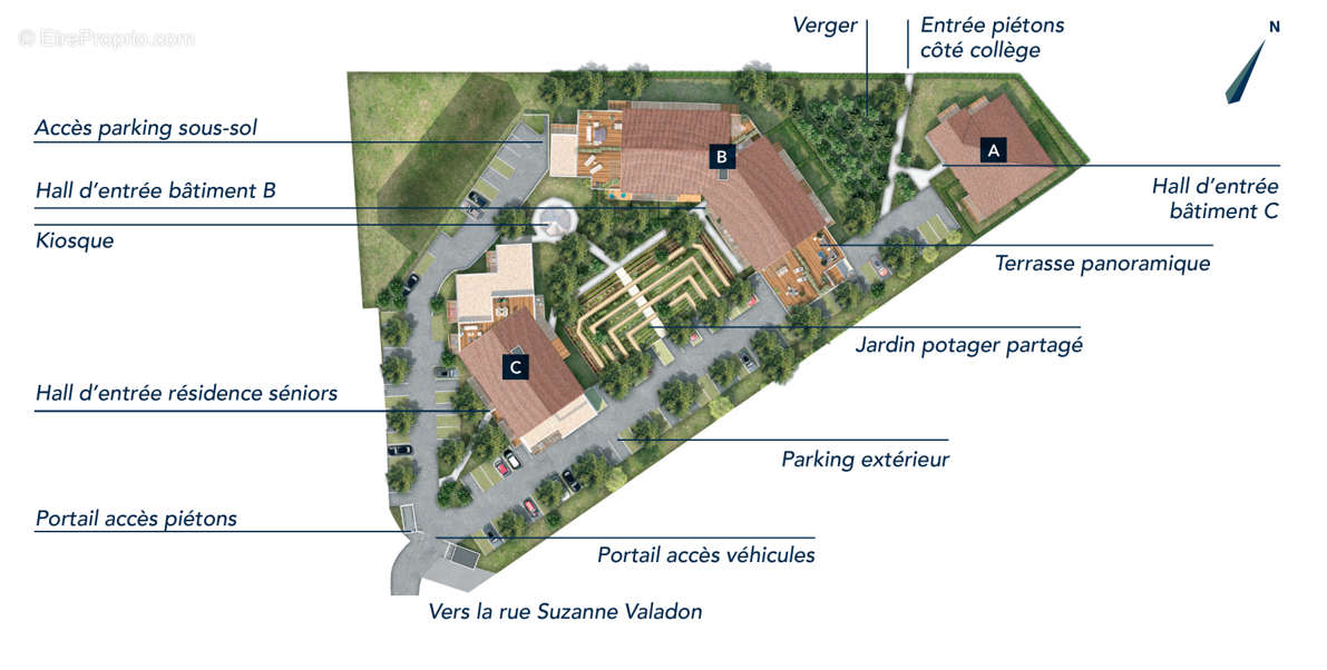 Appartement à MONTRABE