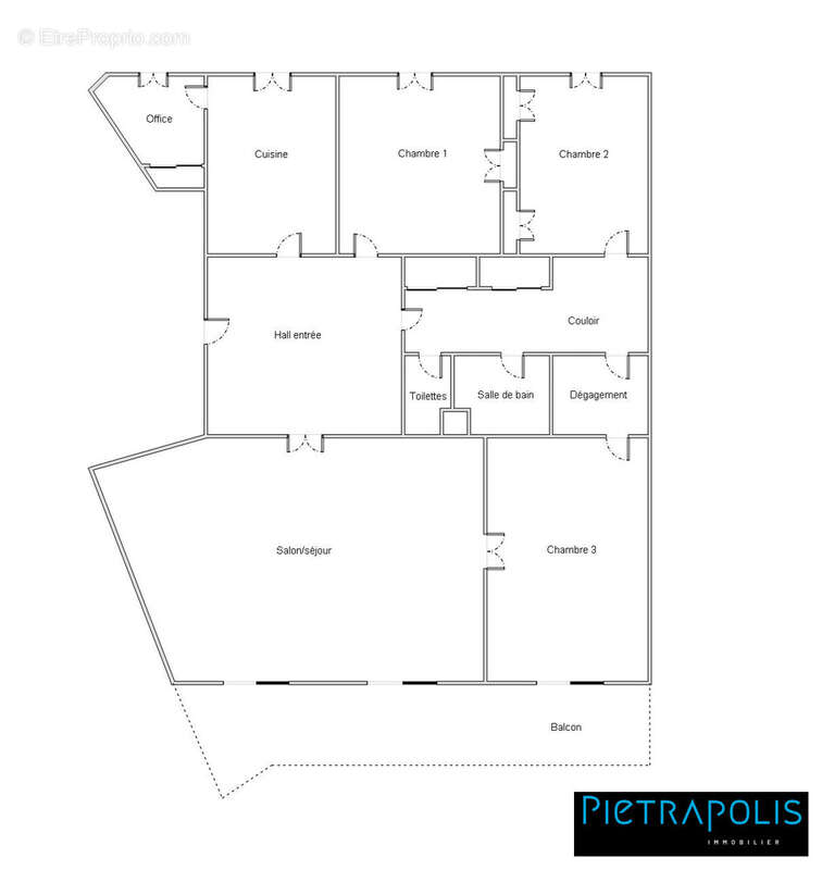 Photo non contractuelle - Appartement à LYON-4E