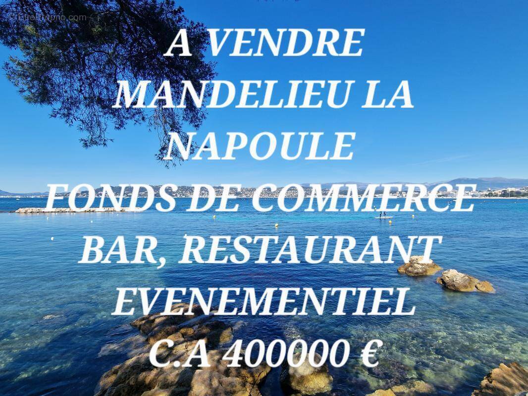 Commerce à MANDELIEU-LA-NAPOULE