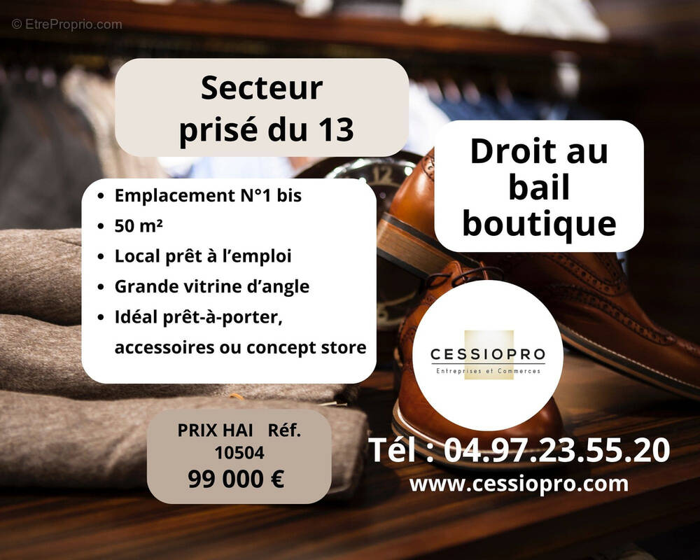 Commerce à CASSIS