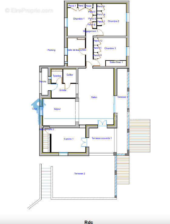 Maison à SERVIERS-ET-LABAUME