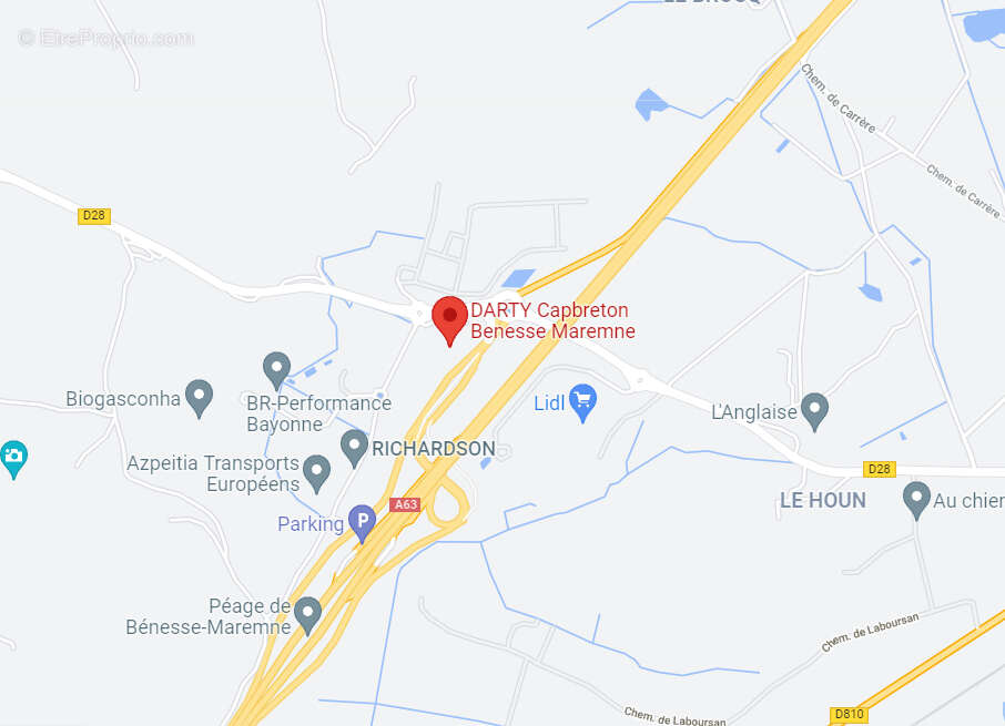 Commerce à BENESSE-MAREMNE
