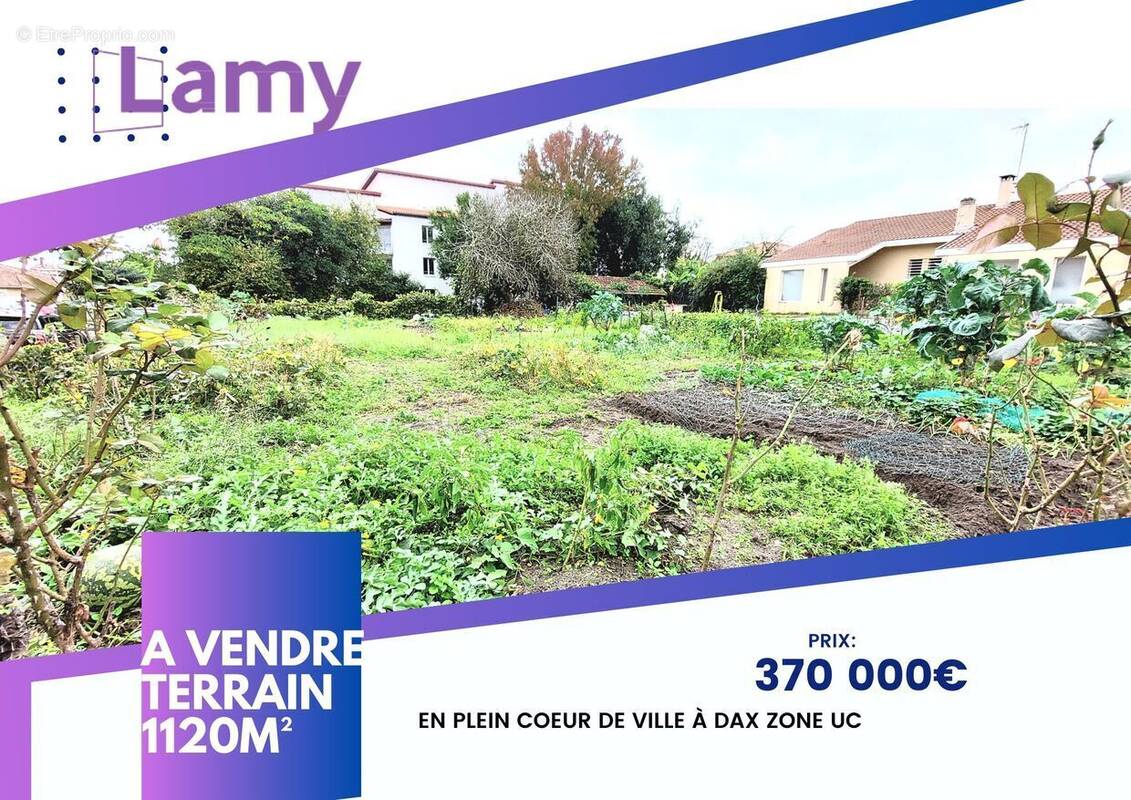 Terrain à DAX
