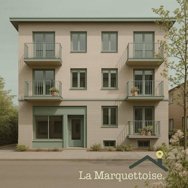 Appartement à MARQUETTE-LEZ-LILLE