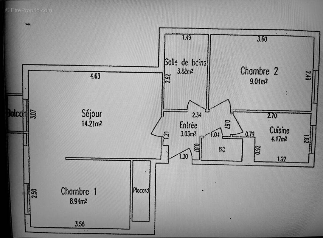 Appartement à PARIS-17E