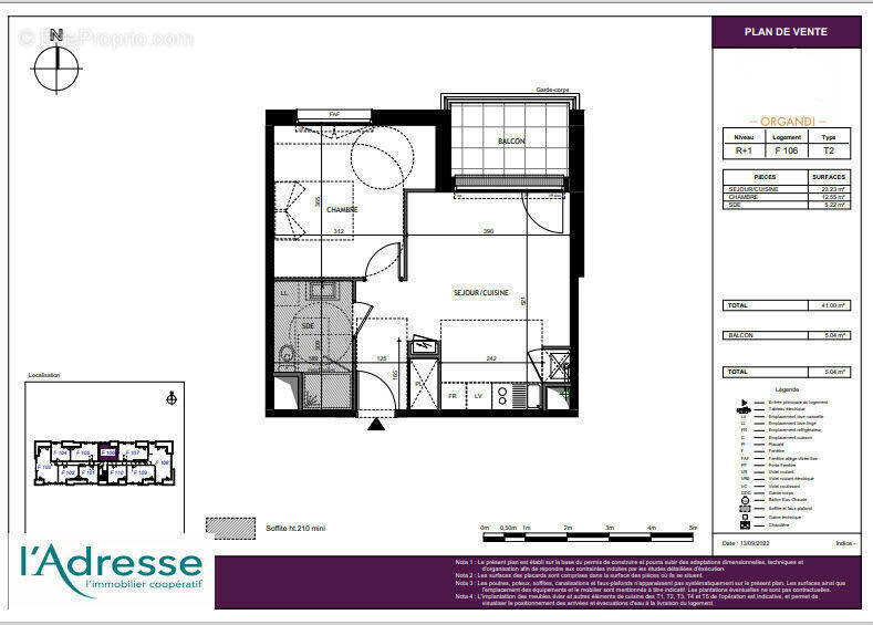 Appartement à SARAN