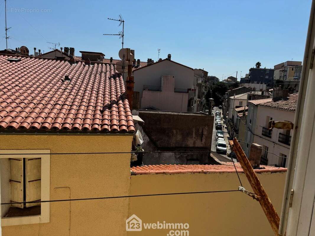 Vue de la fenêtre de la cuisine - Appartement à SETE