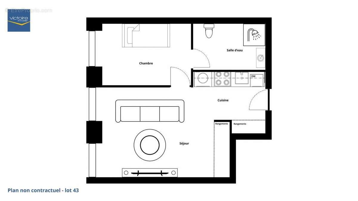 Appartement à LYON-1E