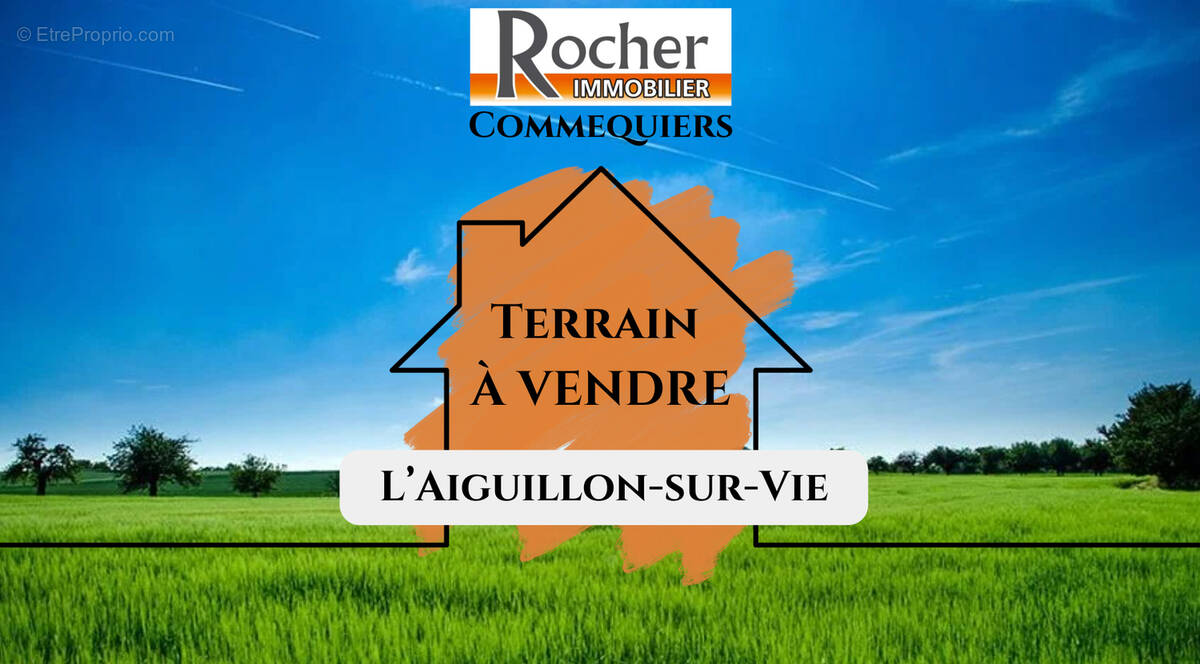Terrain à L&#039;AIGUILLON-SUR-VIE