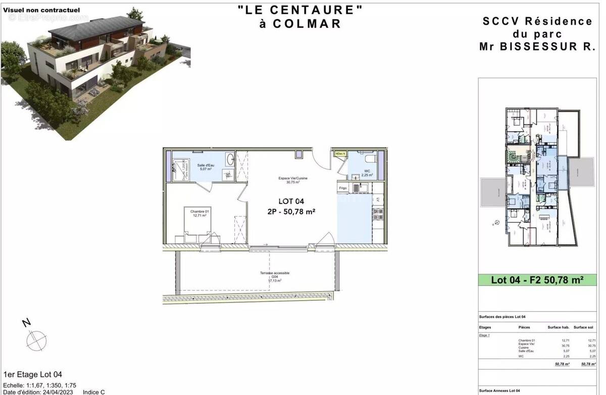 Appartement à COLMAR