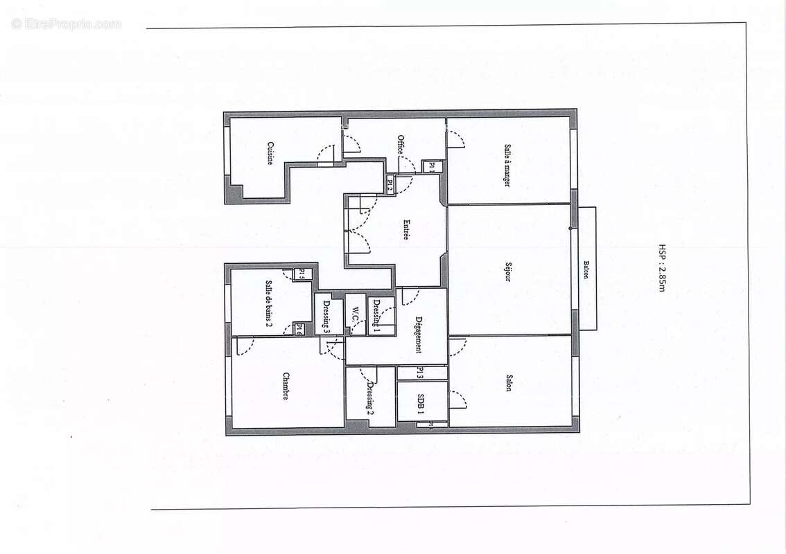 Appartement à PARIS-16E