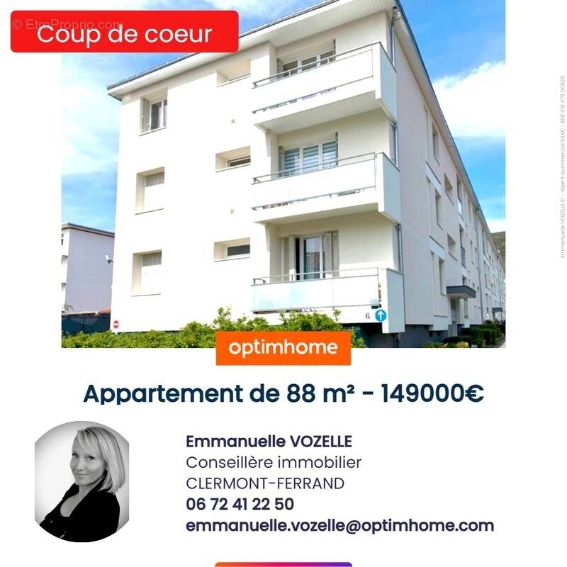 Appartement à CLERMONT-FERRAND