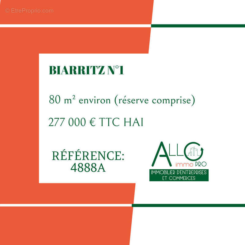 Commerce à BIARRITZ