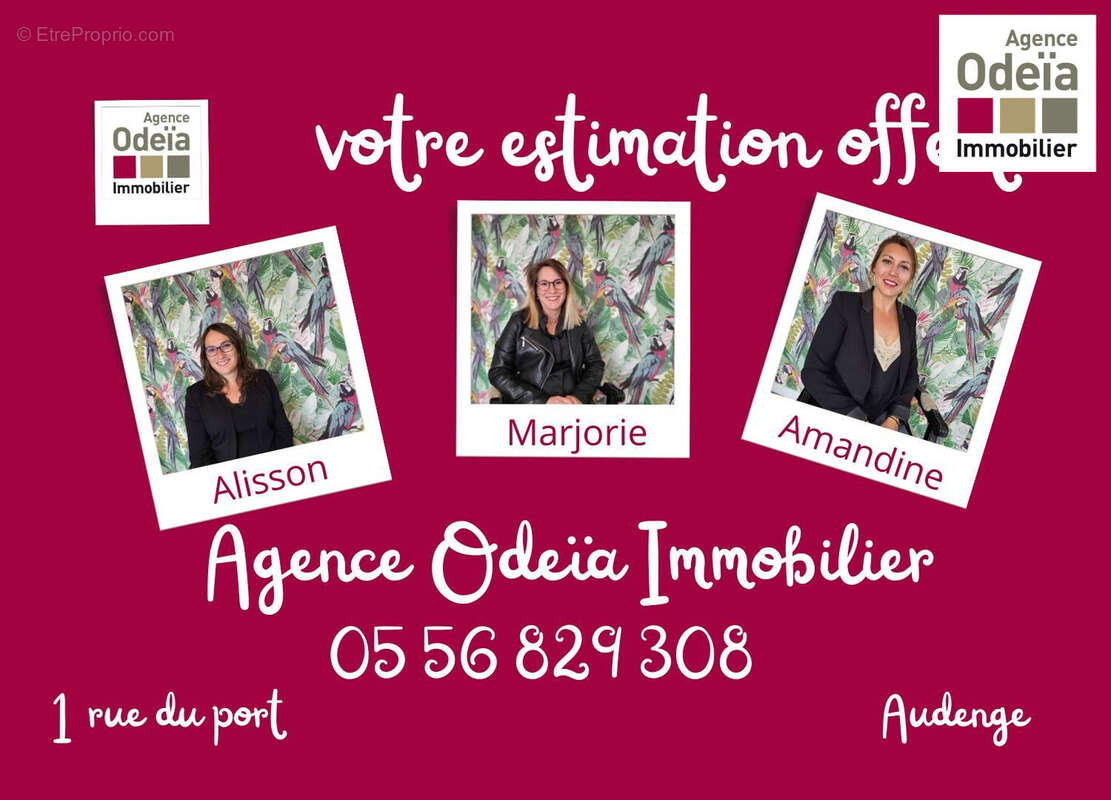 Agence Odeïa Immobilier - estimation offerte - Appartement à ANDERNOS-LES-BAINS