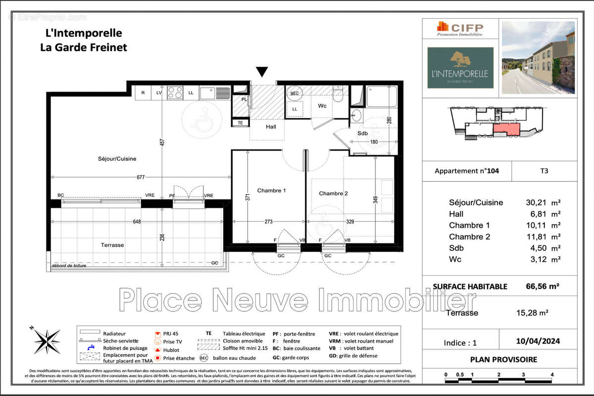 Appartement à LA GARDE-FREINET