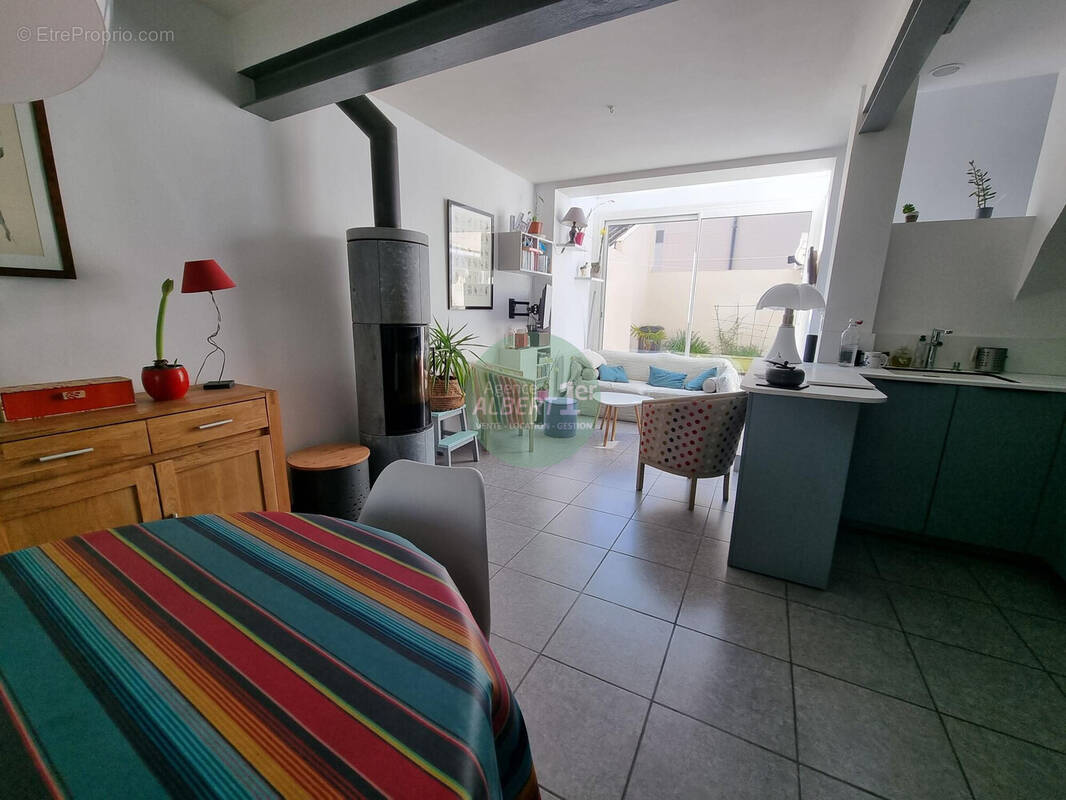 Accès direct au patio - Appartement à LE HAVRE