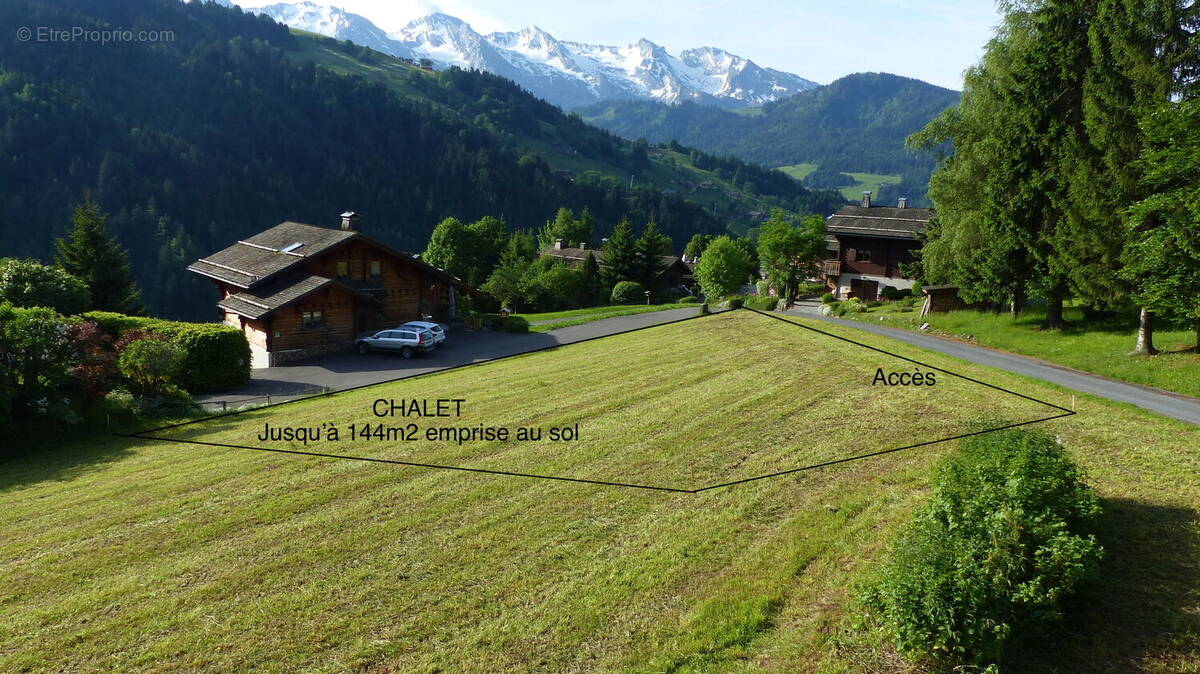 Photo 1 - Terrain à LE GRAND-BORNAND