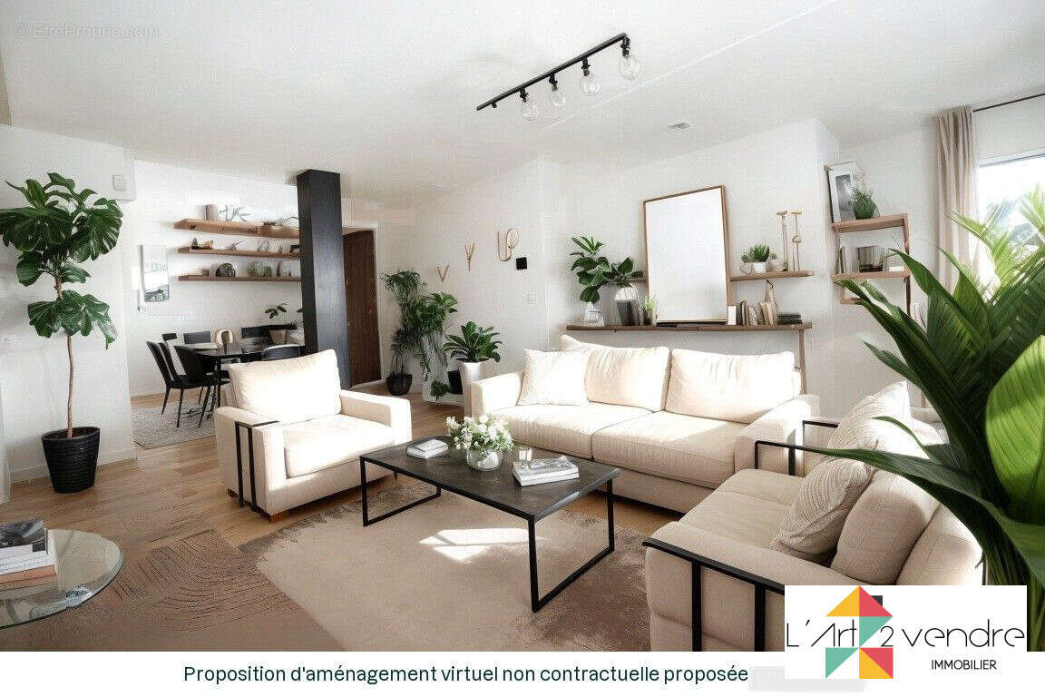 Projection d&#039;aménagement  - Appartement à CROSNE