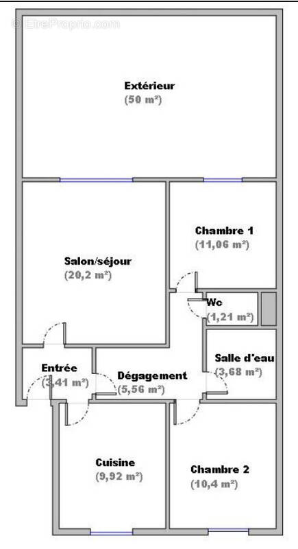 Appartement à LYON-8E