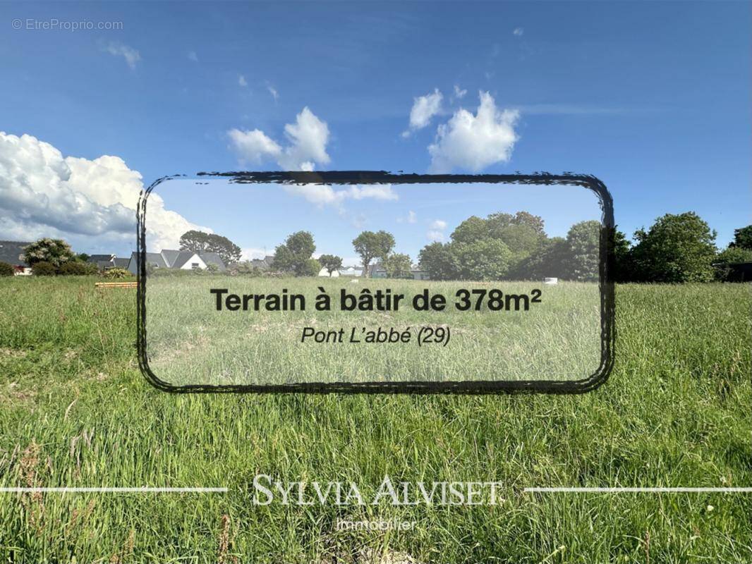 Terrain à PONT-L&#039;ABBE