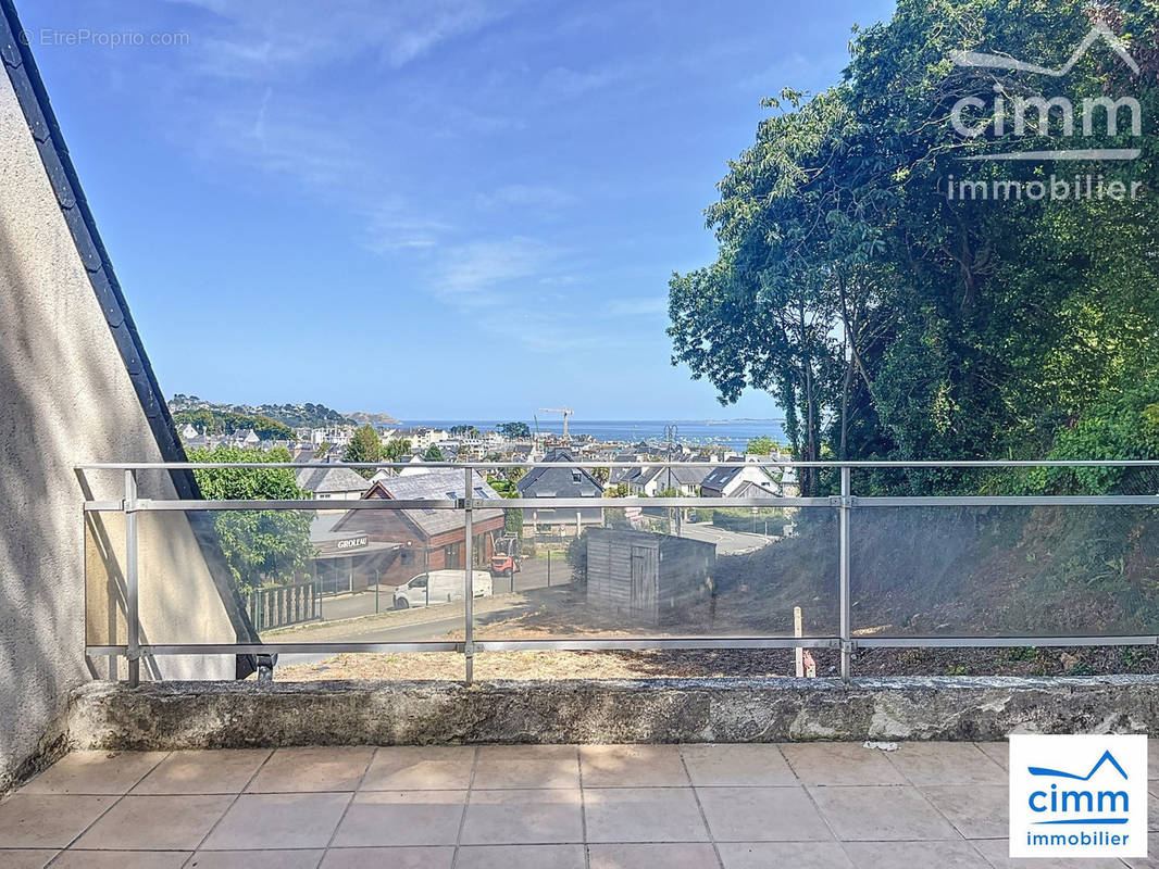 Terrasse de 12 m² - Maison à PERROS-GUIREC