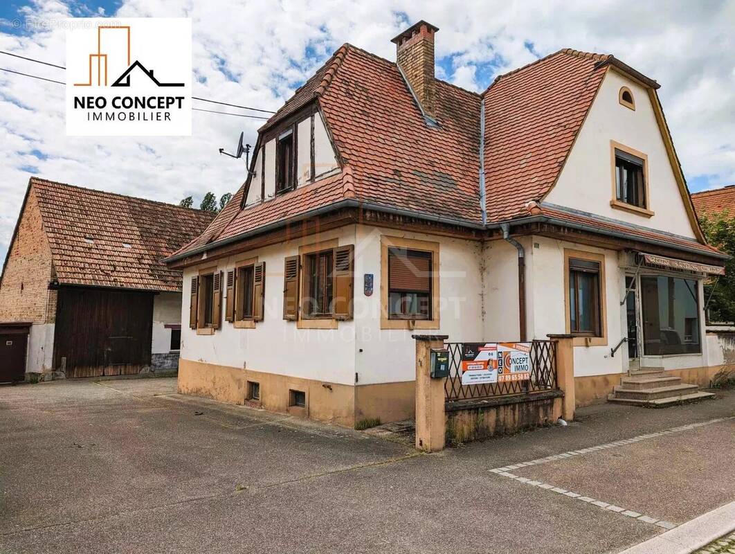Maison à OBERHOFFEN-SUR-MODER